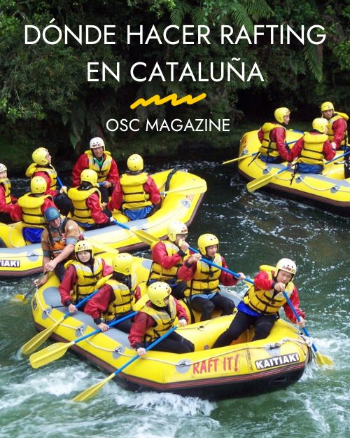 Dónde hacer rafting en Cataluña